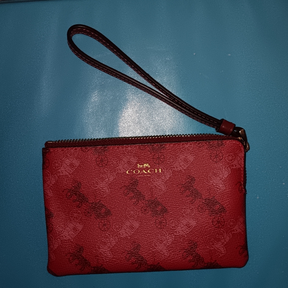 NWT Coach wrist wallet